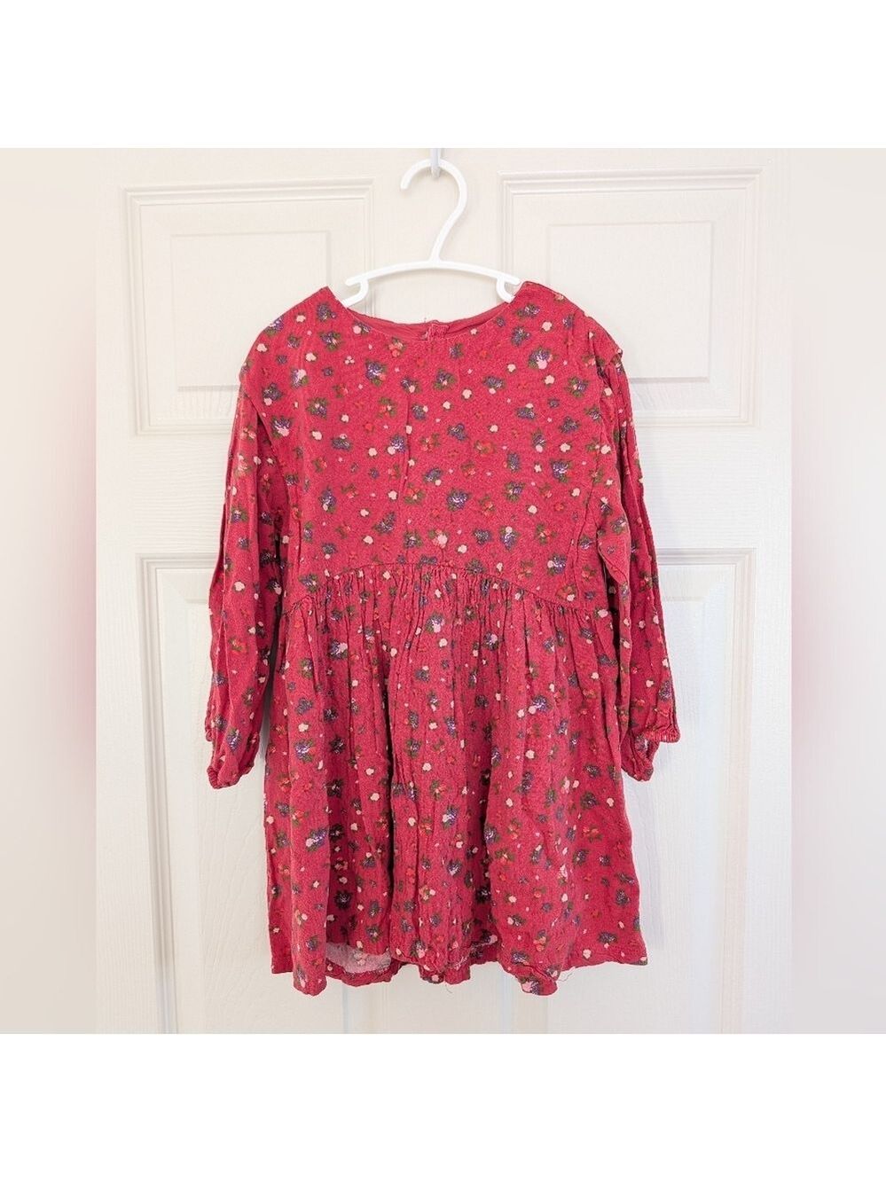 Zara Red‎ Floral Kids Dress